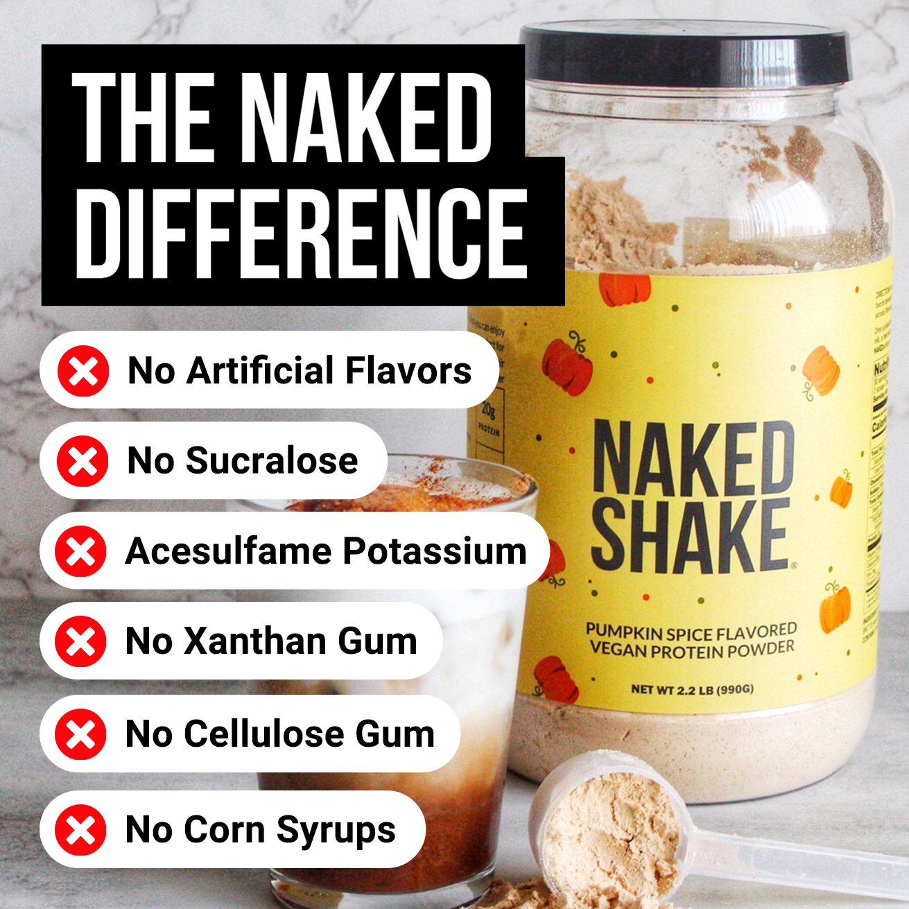 Pumpkin Spice Protein Shake - Pumpkin Spice Made for Quick and Simple Drink Routines