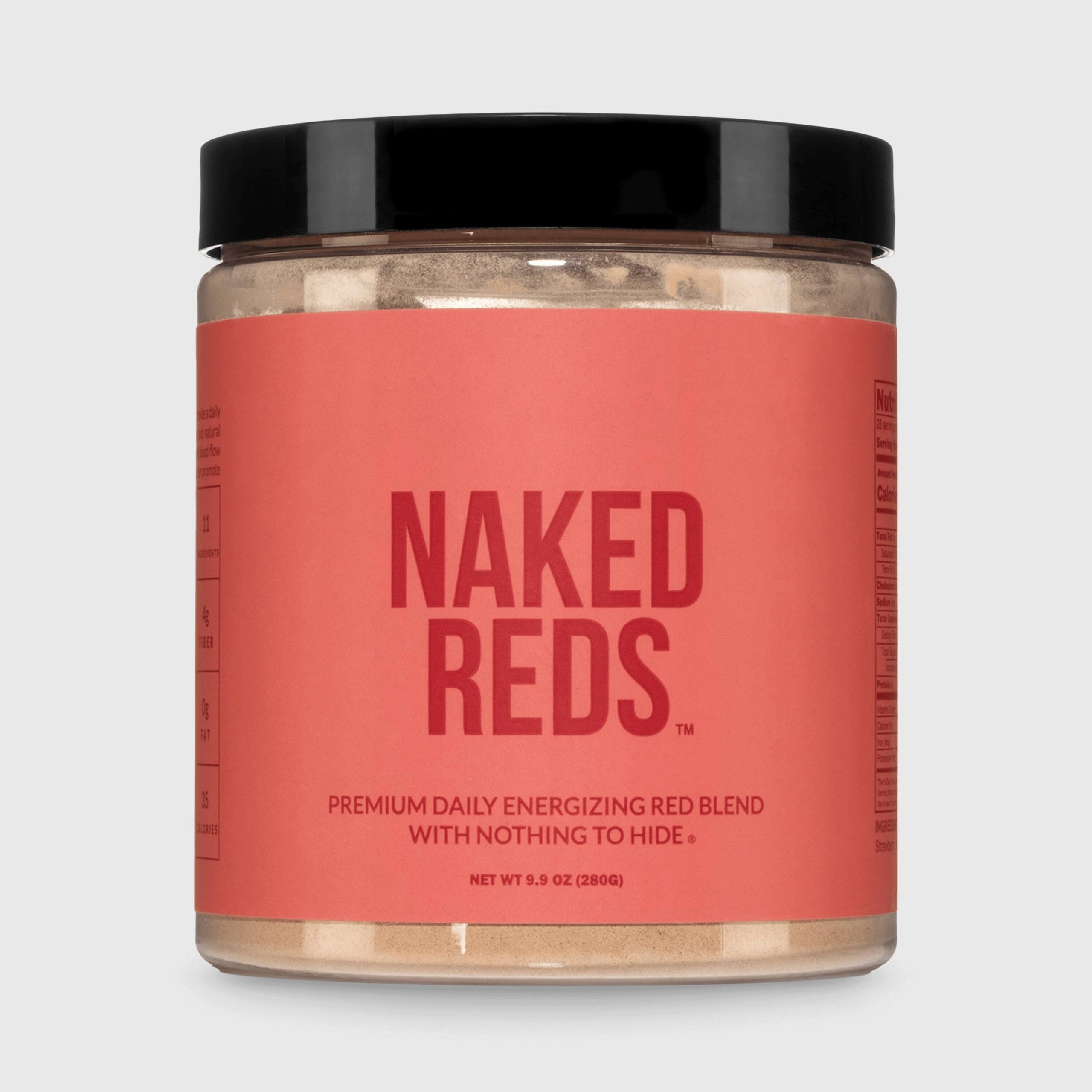 Red Fruit and Vegetable Blend Powder Made for Flexible Home or Travel Use