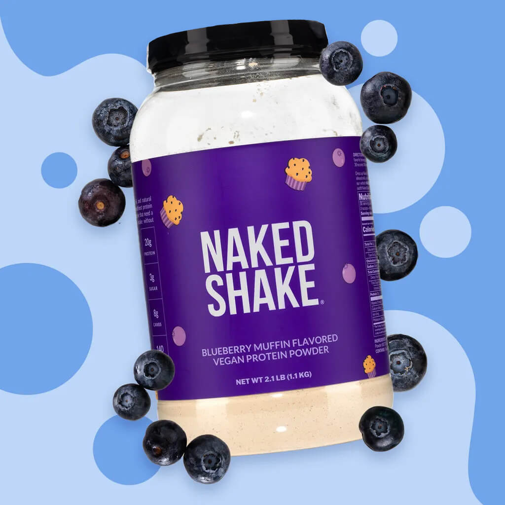 Blueberry Muffin Protein Shake - Blueberry Muffin Made for Quick and Simple Drink Routines