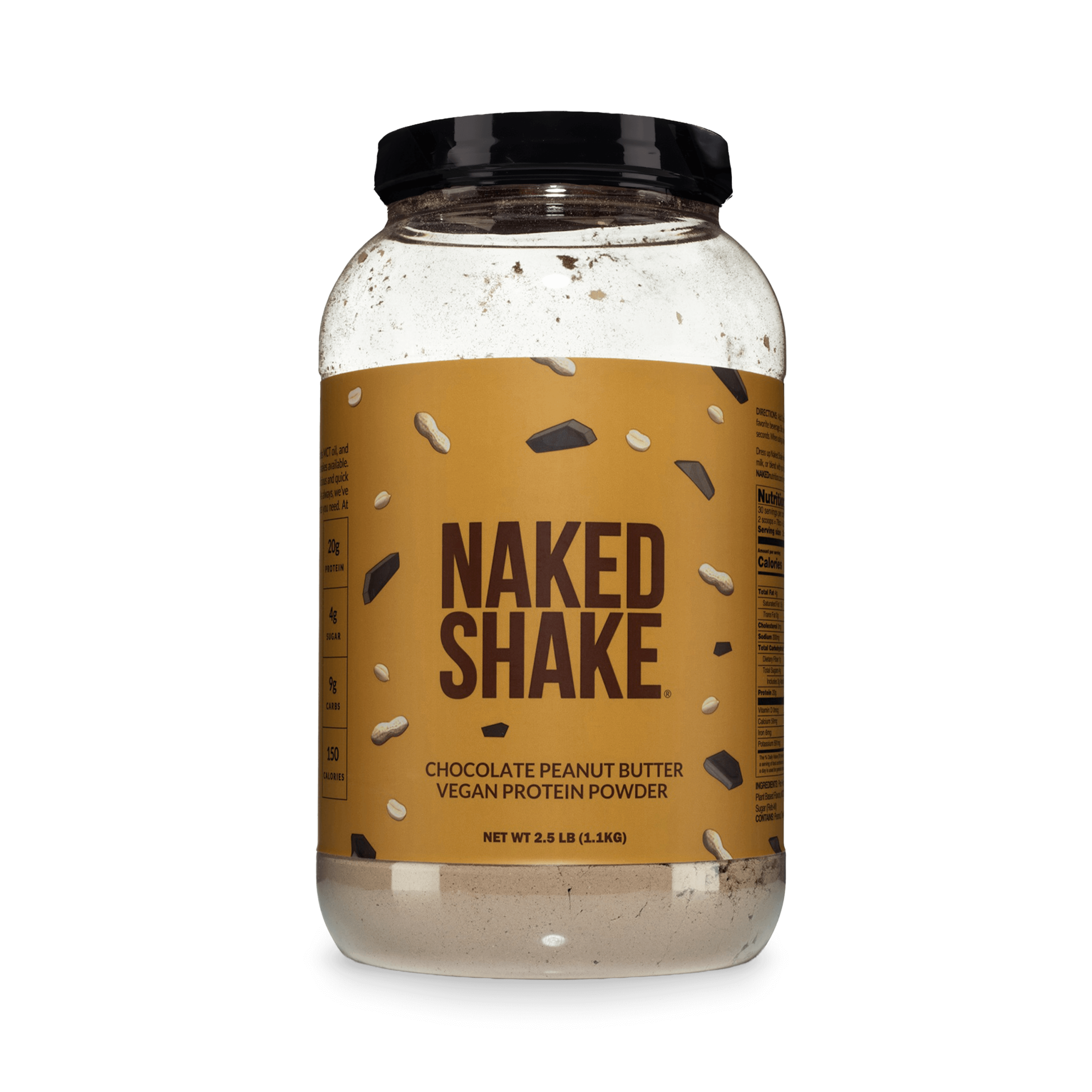 Chocolate PB Protein Shake - Chocolate Peanut Butter Made for Quick and Simple Drink Routines