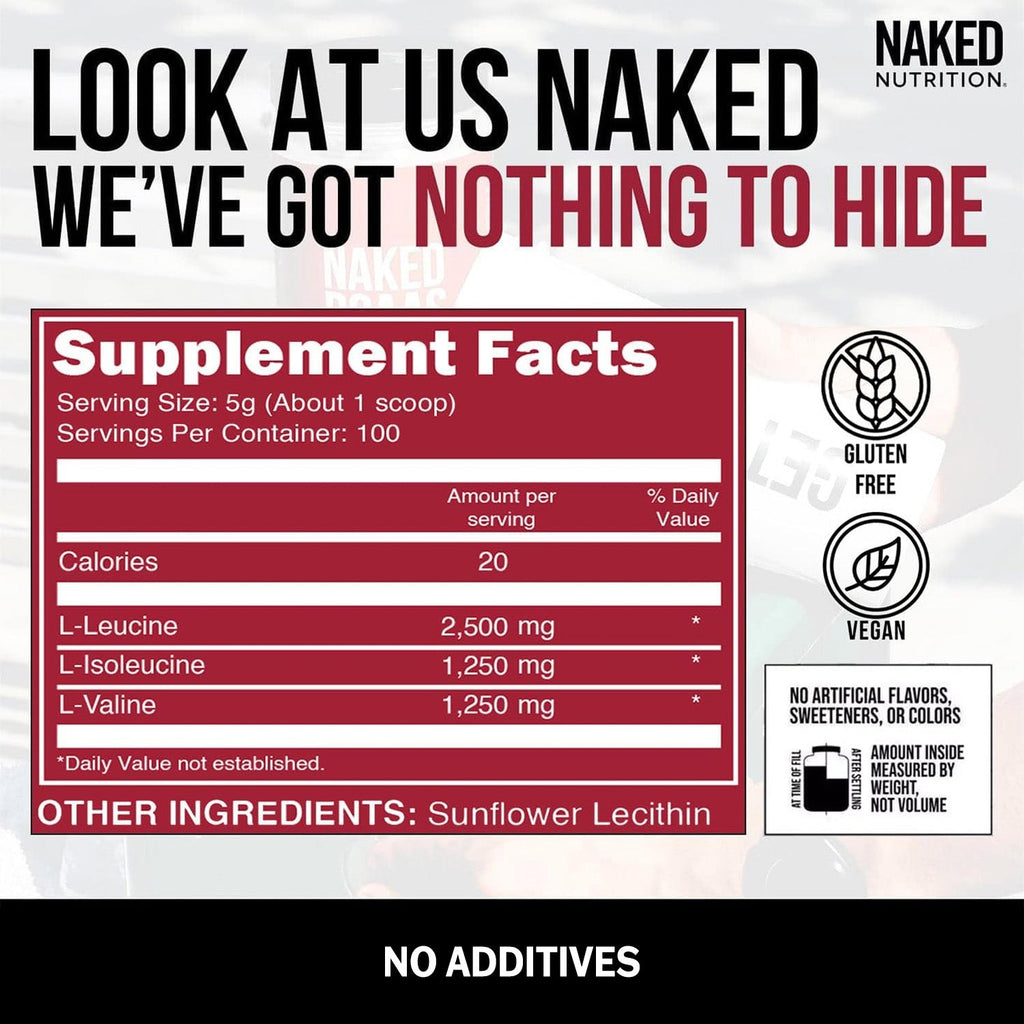 Branched Chain Amino Acids - Branched Chain Amino Acids Made for Quick Mixing Around Workouts
