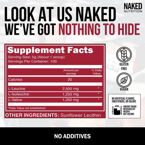Branched Chain Amino Acids - Branched Chain Amino Acids Made for Quick Mixing Around Workouts