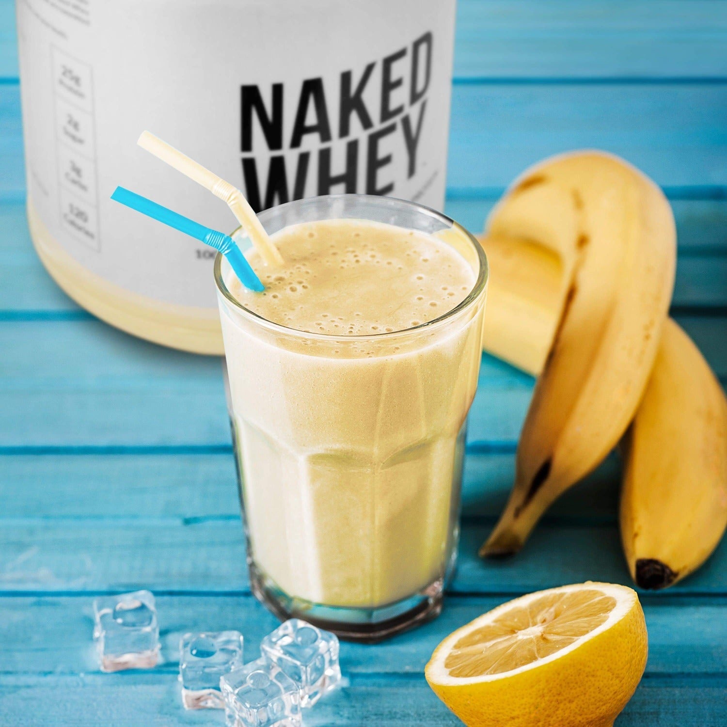 Vanilla Whey Protein Powder 1lb - Vanilla Made for Shakes, Smoothies and Recipes