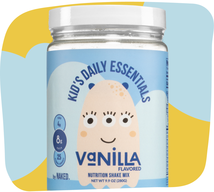 Kids Nutrition Shake - Vanilla Formula Made for Convenient At - Home Use