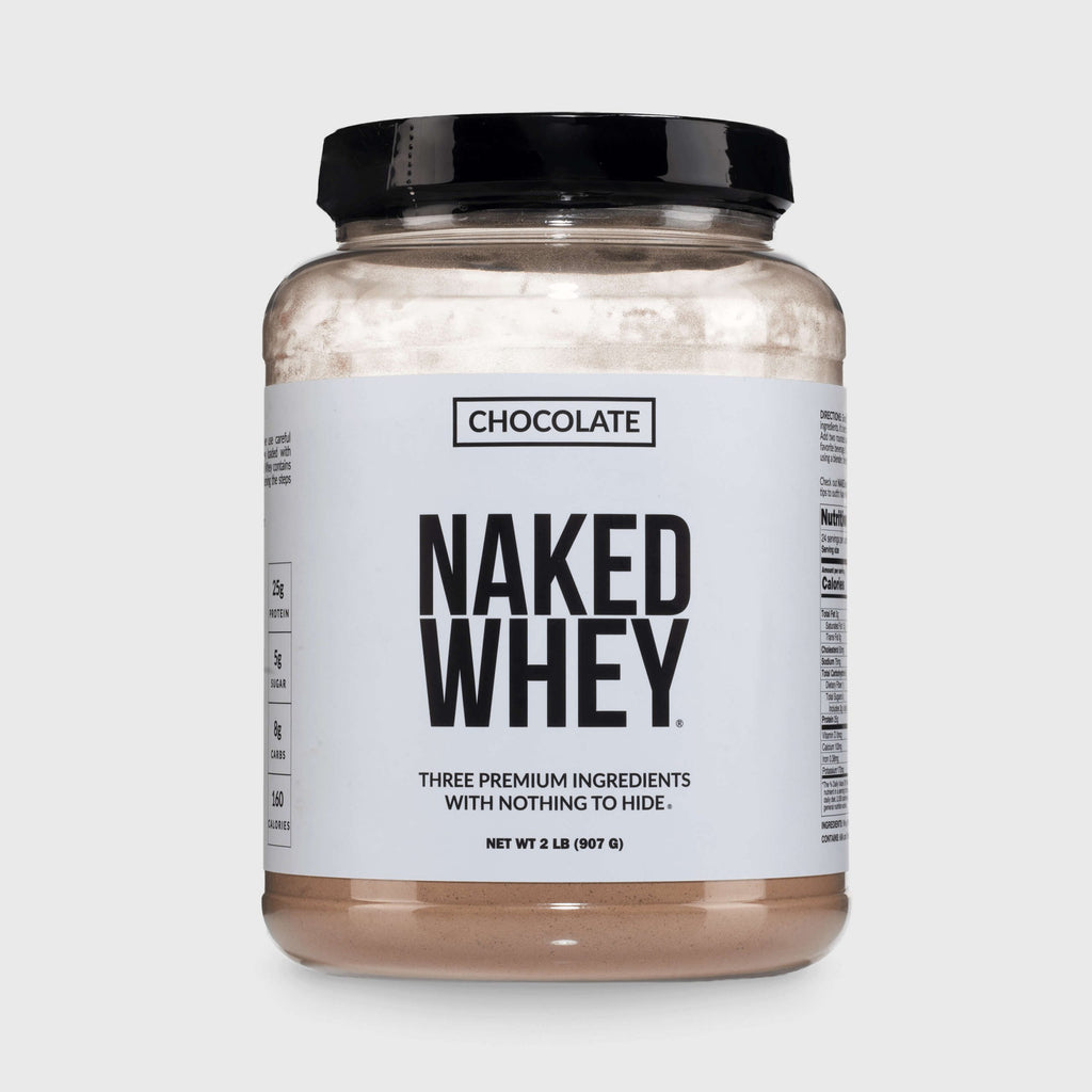 Chocolate Whey Protein Powder - Chocolate - Standard Size Made for Shakes, Smoothies and Recipes