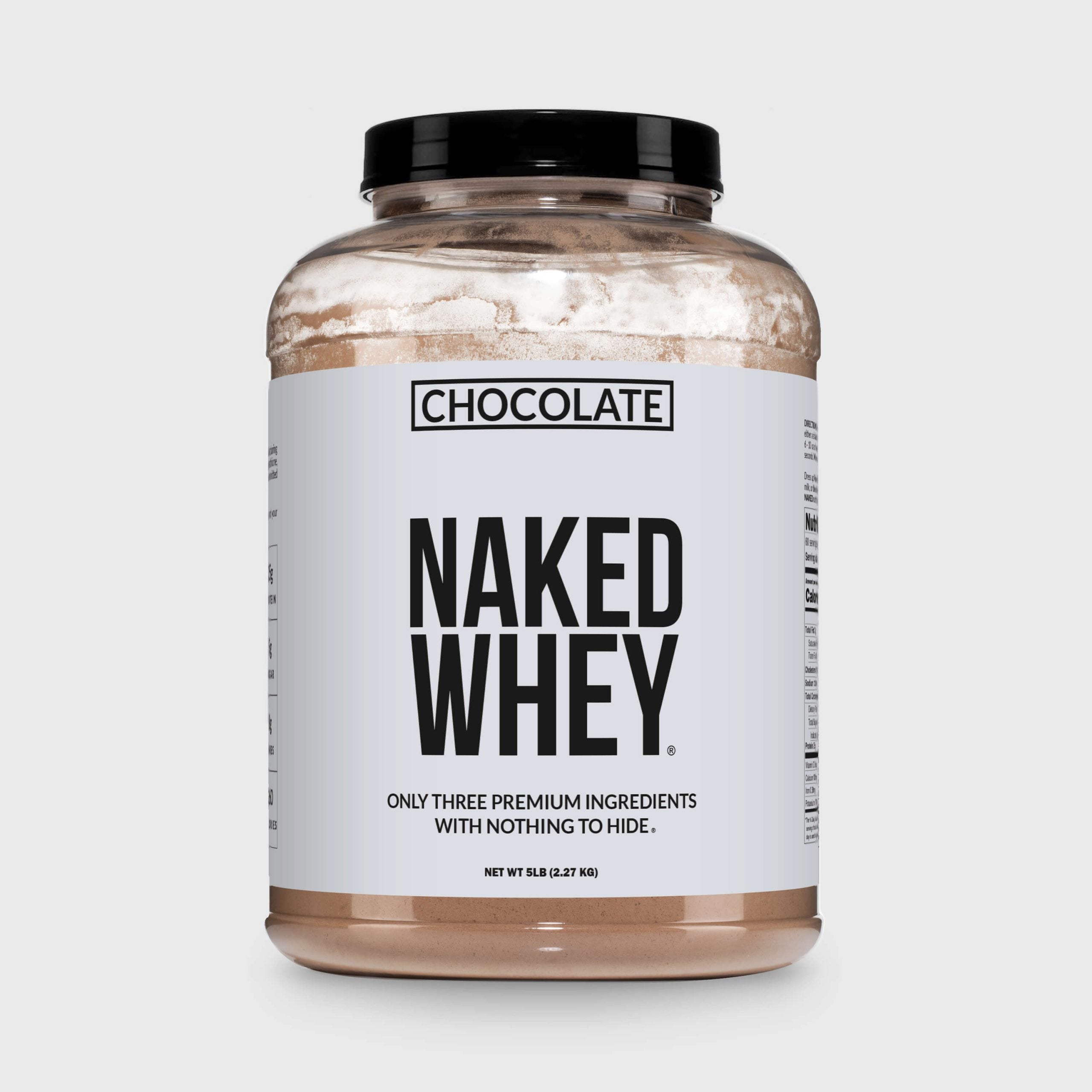 Chocolate Whey Protein Powder - Chocolate - Value Size Made for Shakes, Smoothies and Recipes