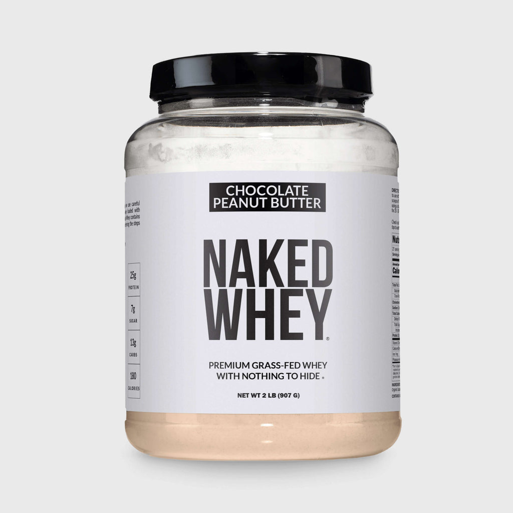 Chocolate Peanut Butter Whey Protein Powder 2LB - Chocolate PB Made for Shakes, Smoothies and Recipes