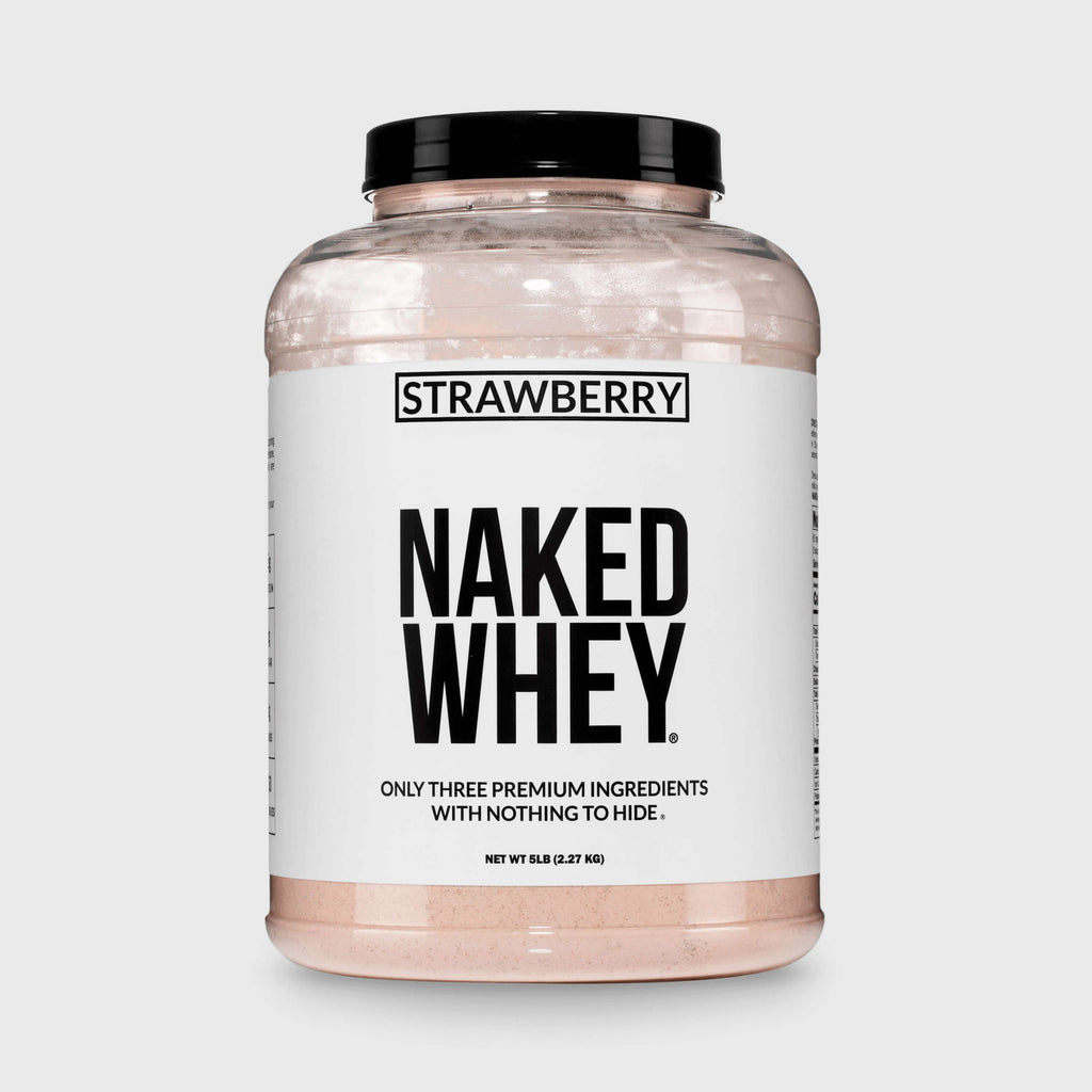 Strawberry Whey Protein Powder - Strawberry - Value Size Made for Shakes, Smoothies and Recipes