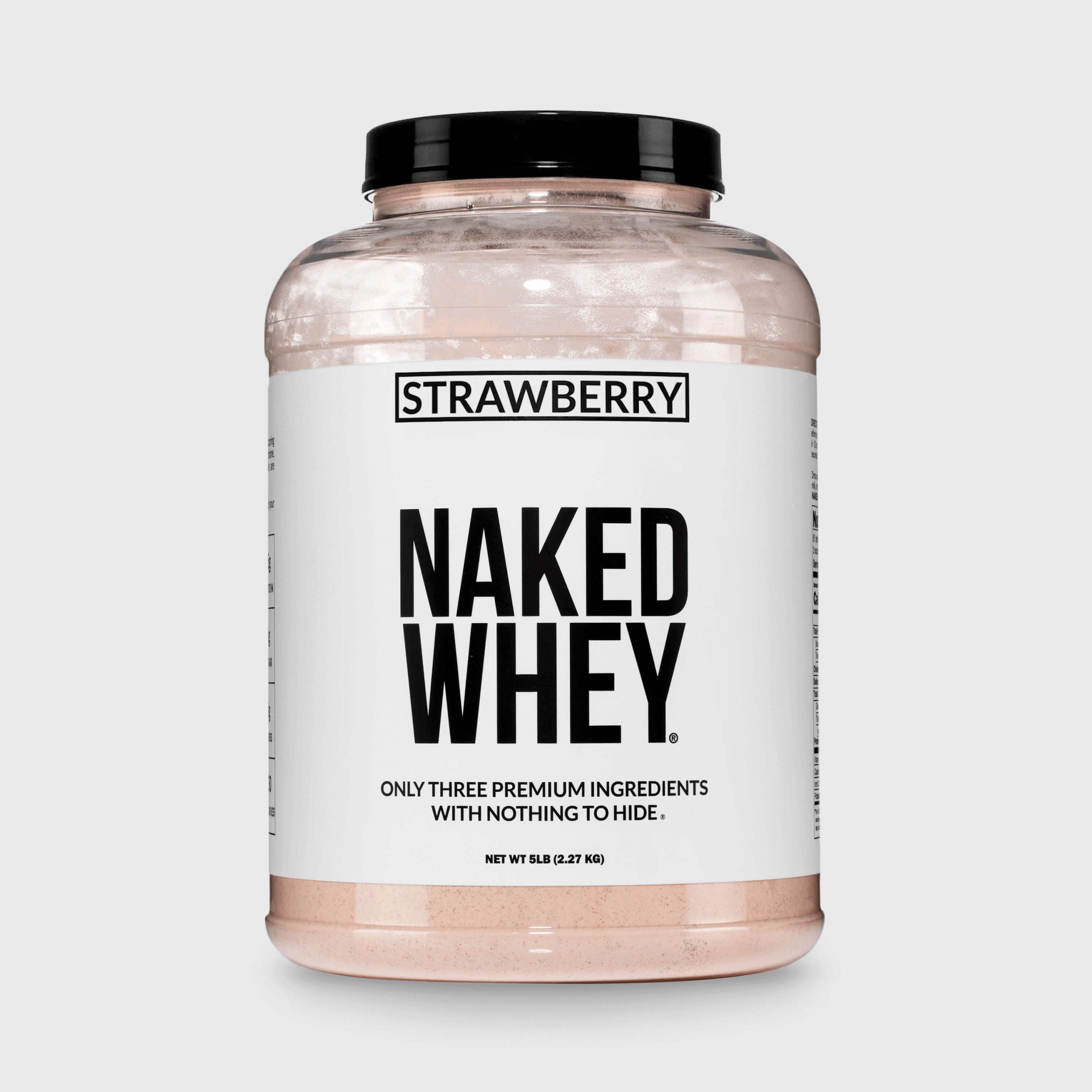 Strawberry Whey Protein Powder - Strawberry - Value Size Made for Shakes, Smoothies and Recipes