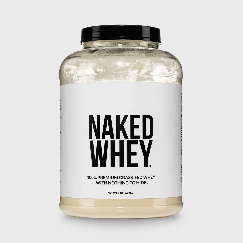 Grass Fed Whey Protein Powder - Unflavored - Bulk Size Made for Shakes, Smoothies and Recipes