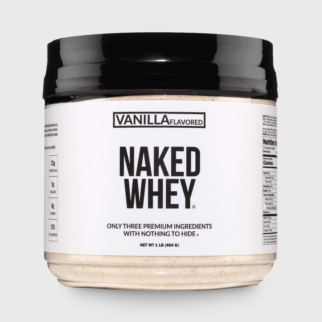Vanilla Whey Protein Powder 1lb - Vanilla Made for Shakes, Smoothies and Recipes