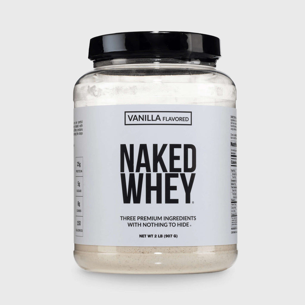 Vanilla Whey Protein Powder - Vanilla - Standard Size Made for Shakes, Smoothies and Recipes