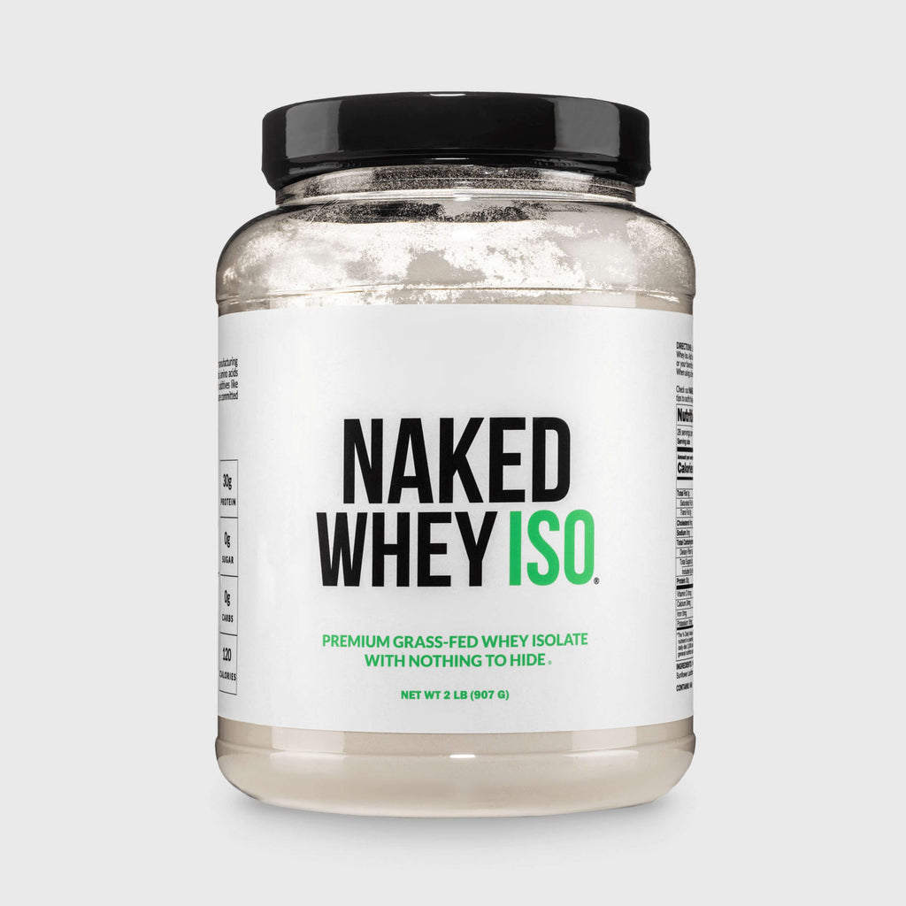 Grass Fed Whey Isolate Protein Powder - Unflavored Made for Shakes, Smoothies and Recipes