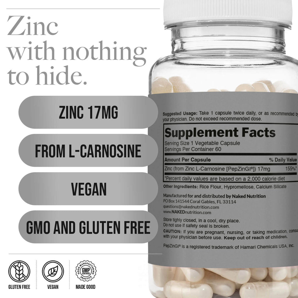 Daily Zinc Supplement - Zinc Made for Easy, Consistent Everyday Use