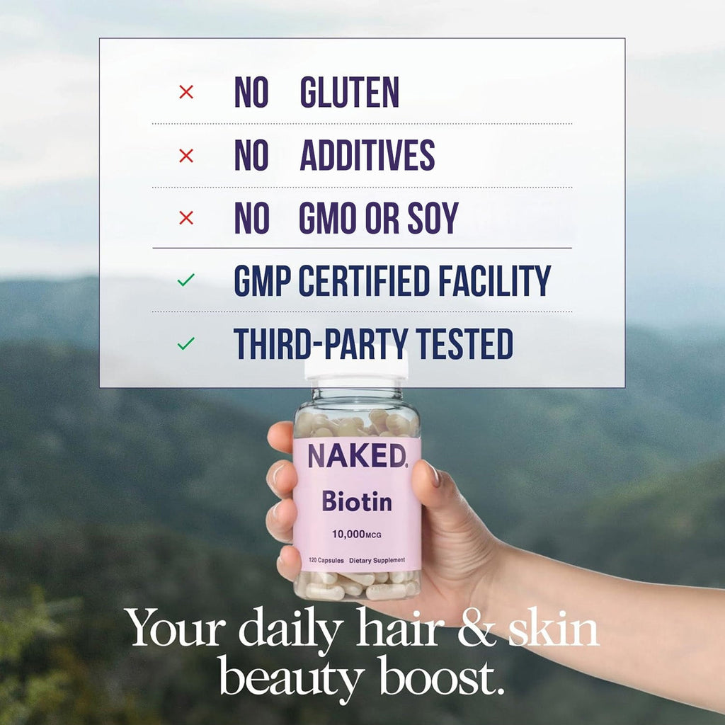 Daily Biotin Supplement - Biotin Made for Easy, Consistent Everyday Use