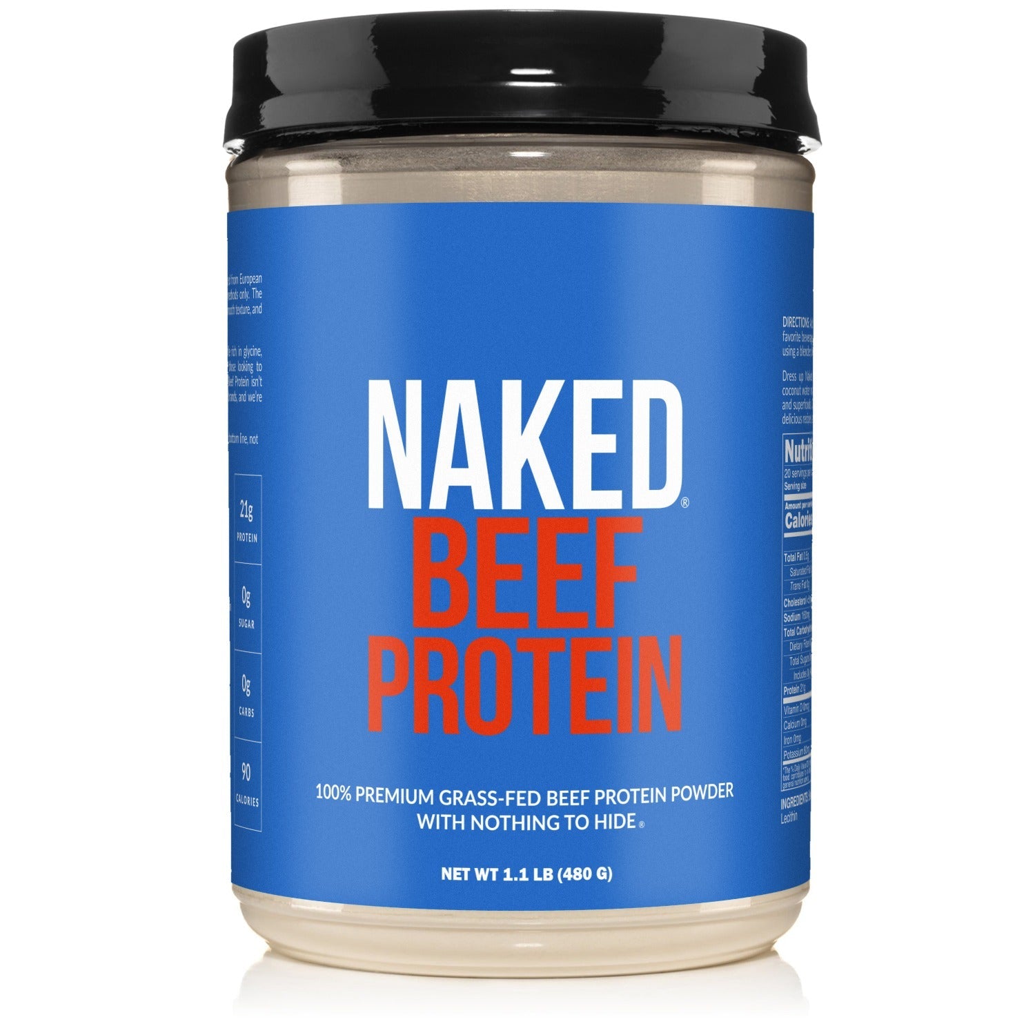 Beef Protein Powder - Unflavored Made for Shakes, Smoothies and Recipes
