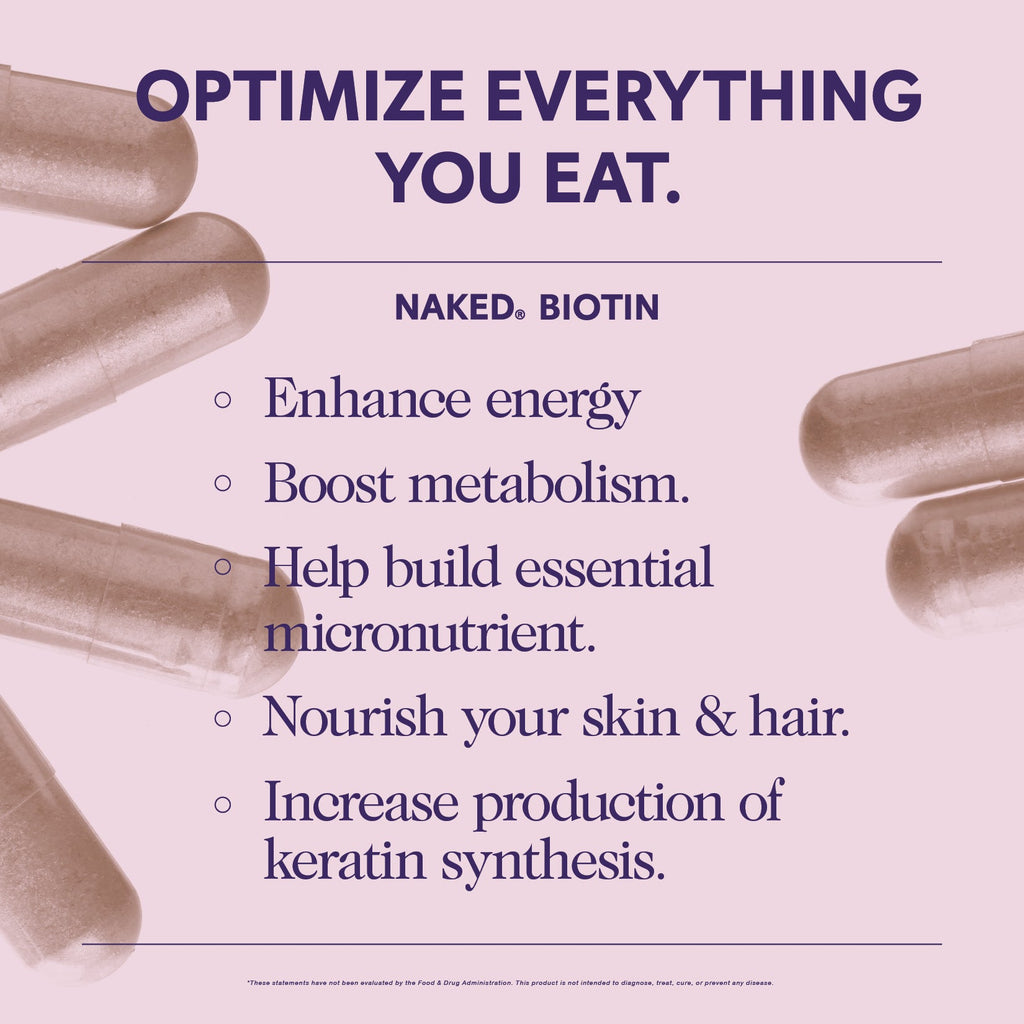 Daily Biotin Supplement - Biotin Made for Easy, Consistent Everyday Use