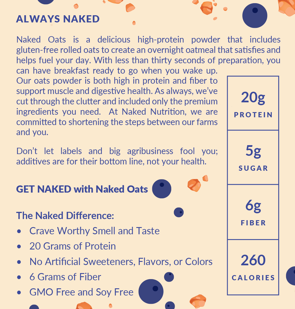 Blueberry Cobbler Protein Oats - Blueberry Cobbler for Simple Oatmeal and Breakfast Routines