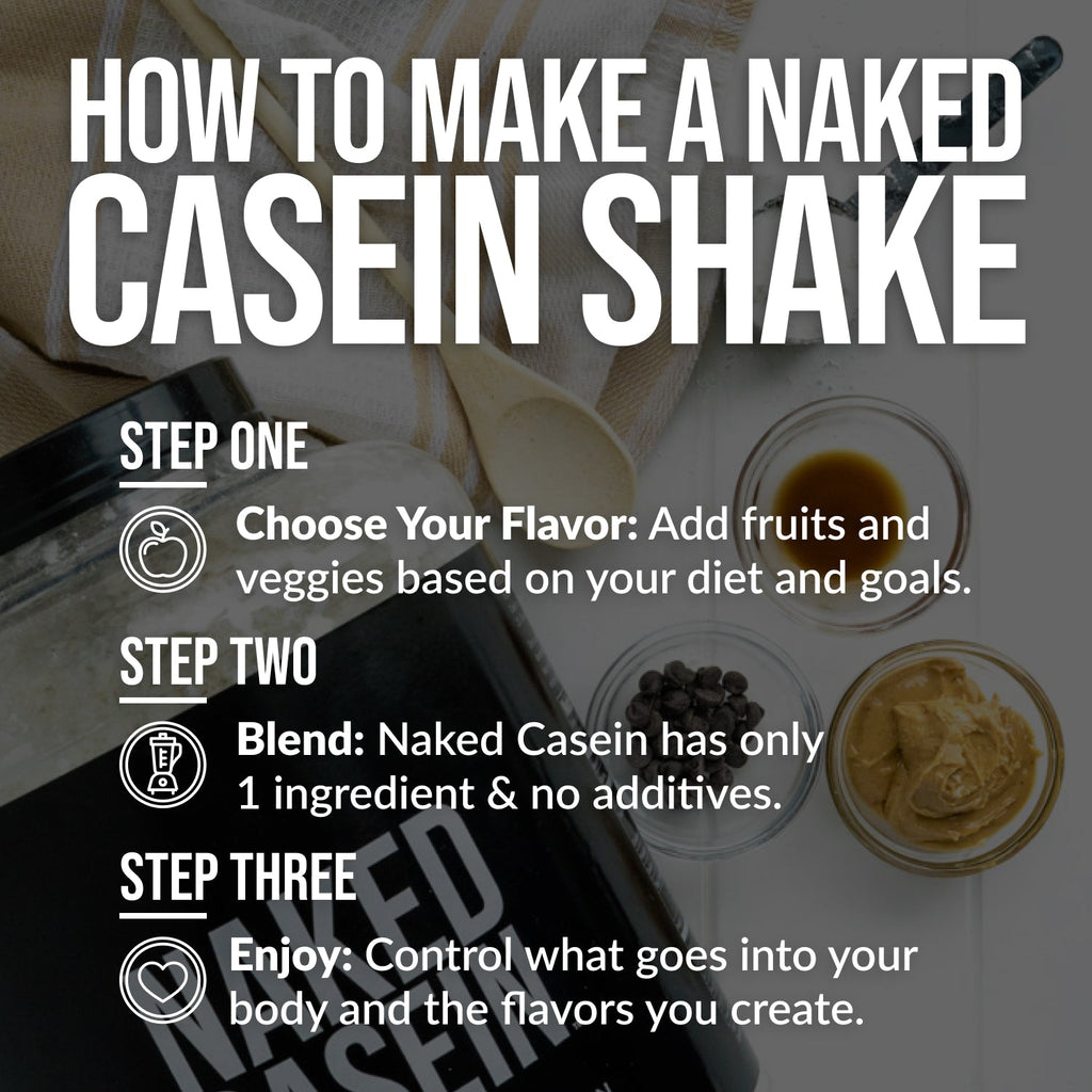 Micellar Casein Protein Powder - Unflavored - Value Size Made for Shakes, Smoothies and Recipes
