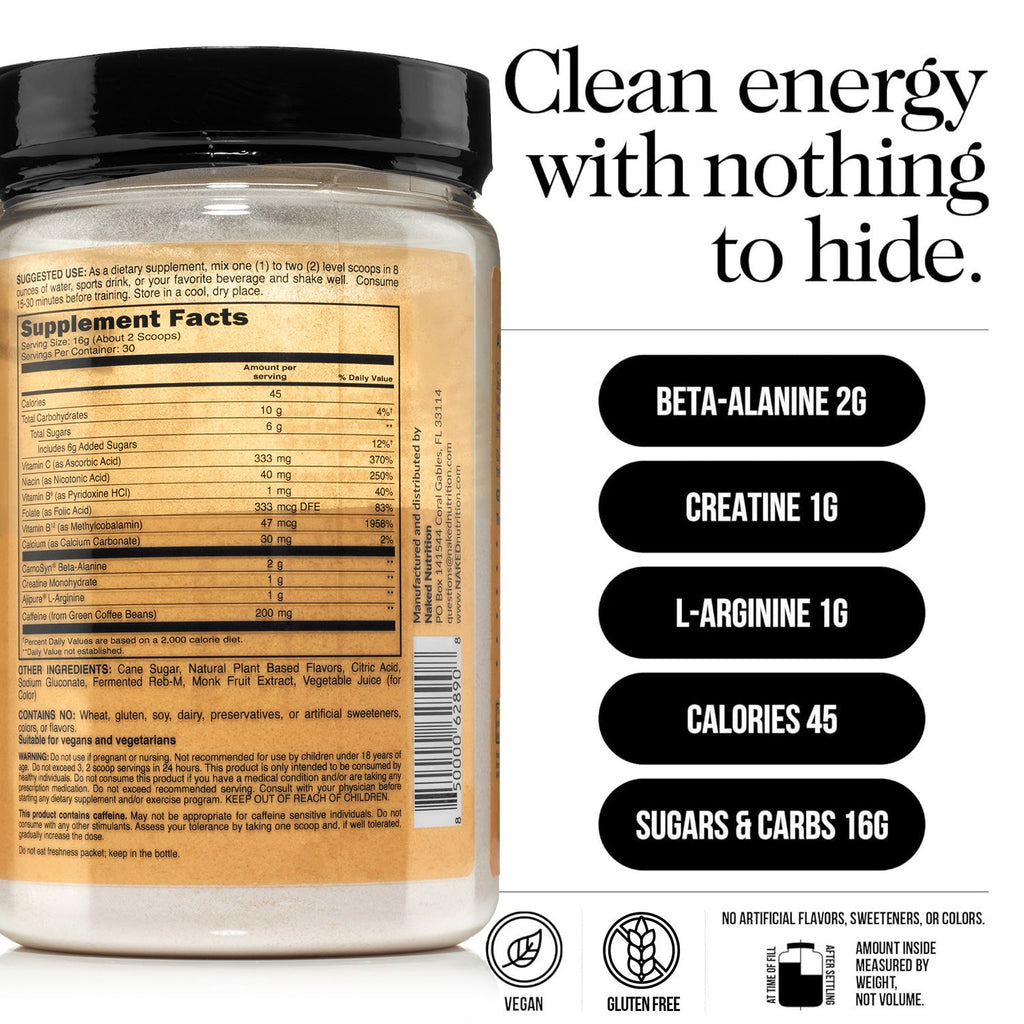 Citrus Pre Workout Supplement - Citrus Made for Quick Mixing Around Workouts