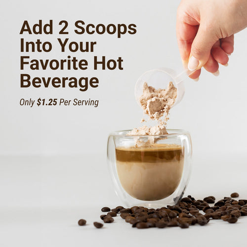 Caramel Coffee Creamer - Caramel Collagen Creamer Made for Quick Coffee - Based Protein Drinks