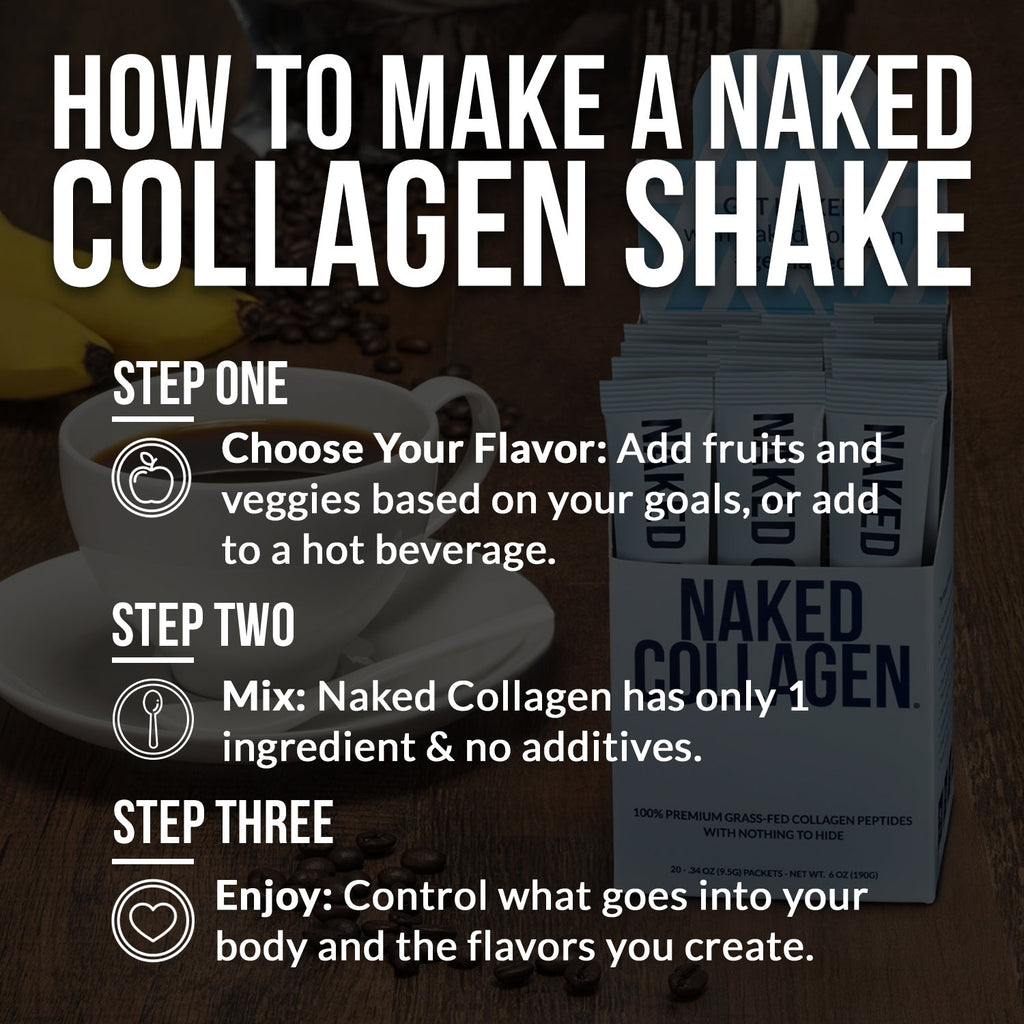 Collagen Peptides Packets - Stick Packs Made for Convenient Daily Collagen Use