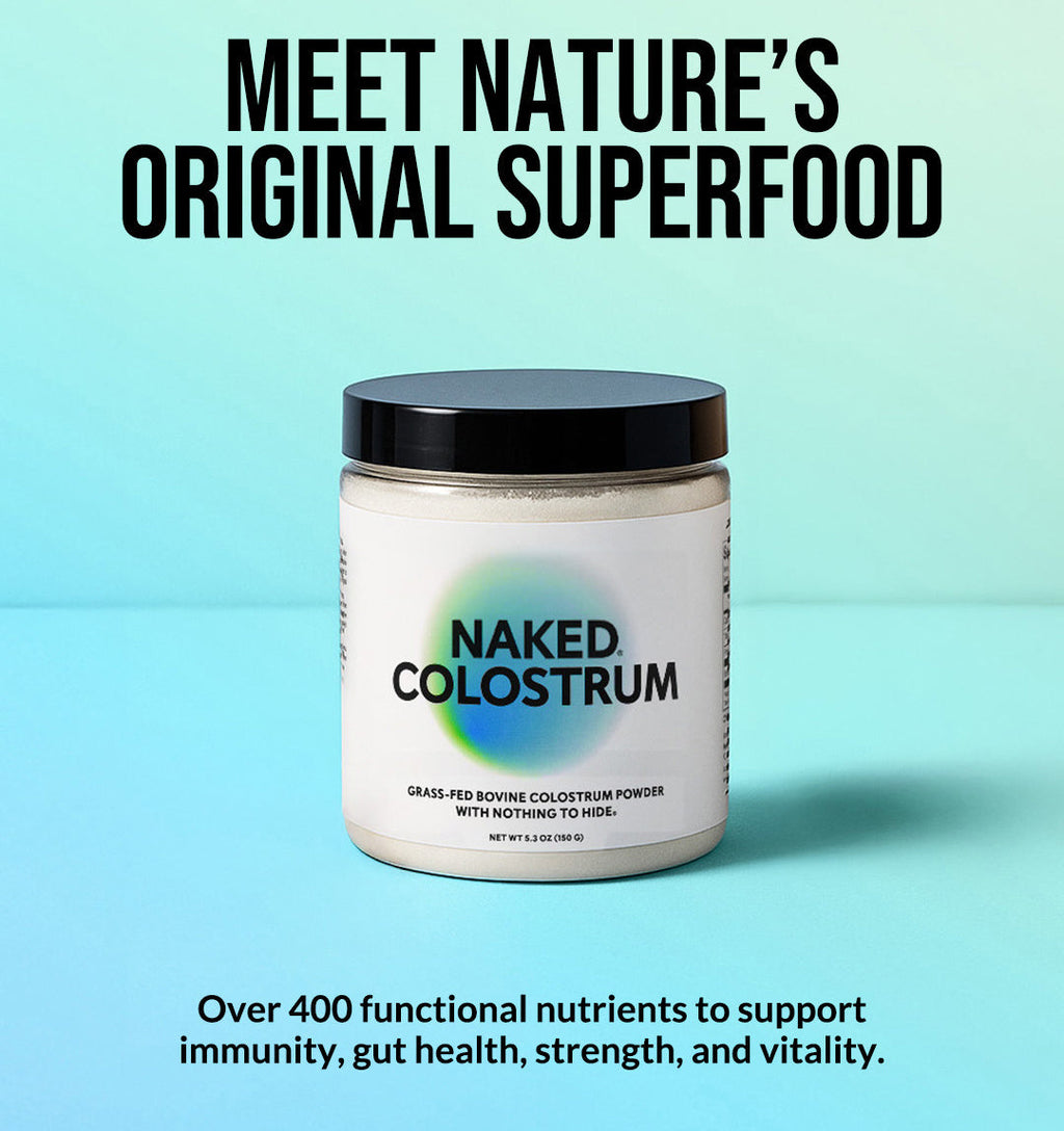 Grass - Fed Colostrum Powder - Colostrum Powder Made for Convenient Daily Collagen Use