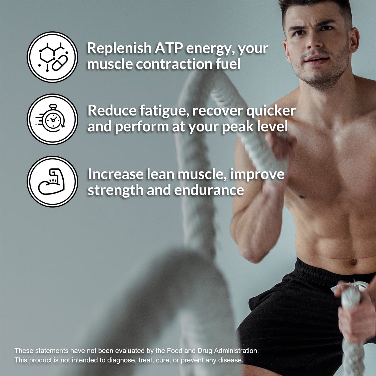 Lemon Lime Creatine Monohydrate Powder - Lemon Lime Made for Quick Mixing Around Workouts