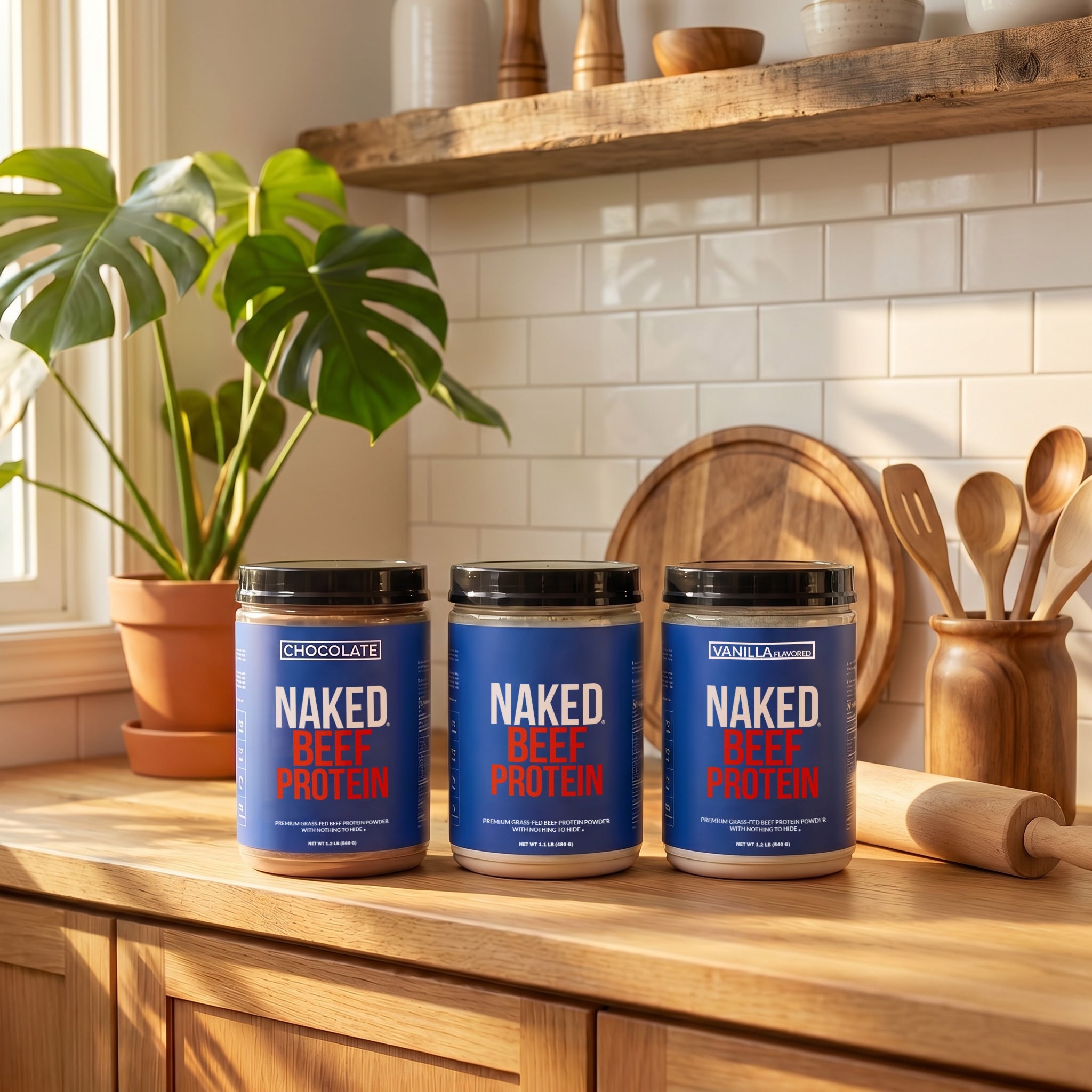 Beef Protein Powder - Unflavored Made for Shakes, Smoothies and Recipes