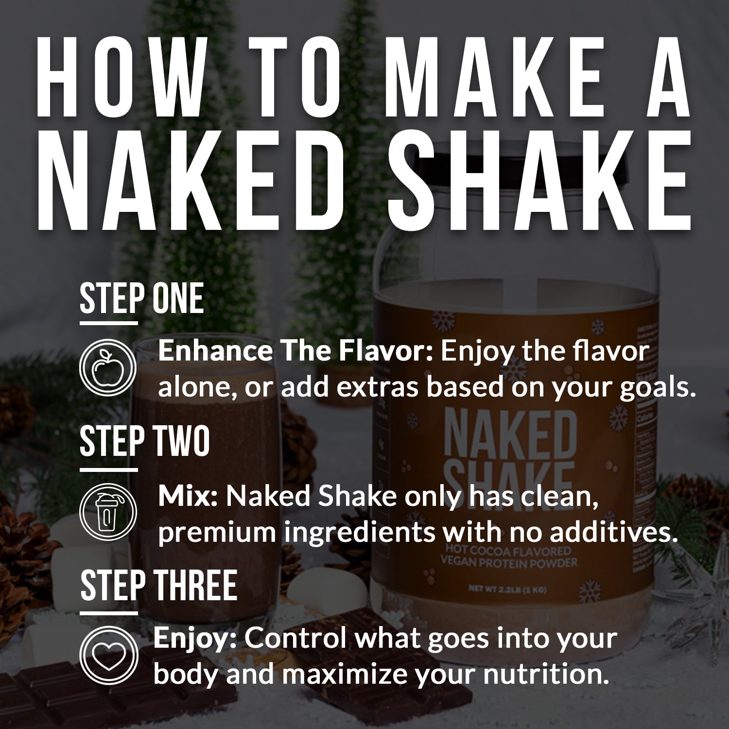 Hot Cocoa Protein Shake - Hot Cocoa Made for Quick and Simple Drink Routines