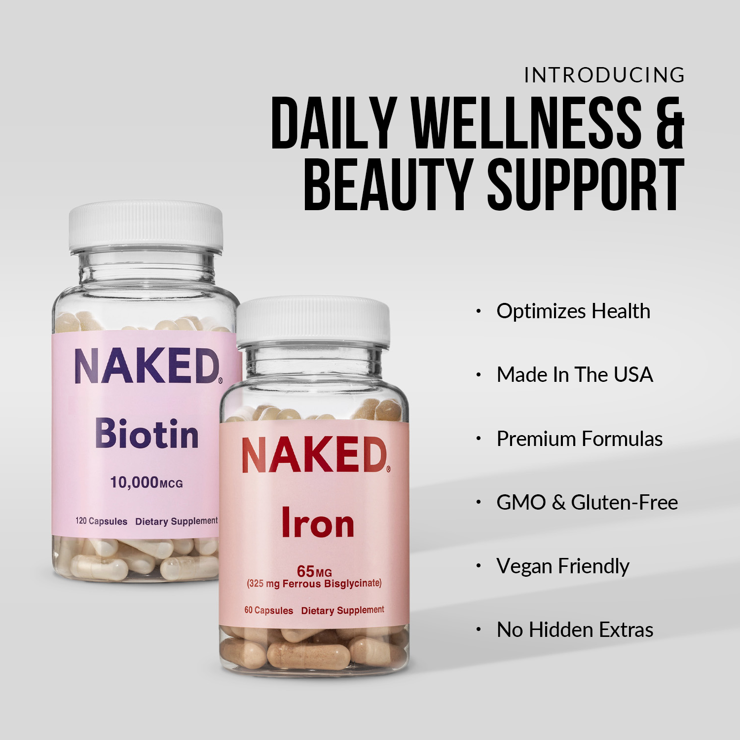 Daily Iron Supplement - Iron Made for Easy, Consistent Everyday Use