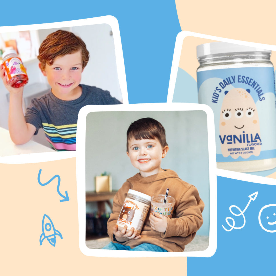Kids Nutrition Shake - Vanilla Formula Made for Convenient At - Home Use