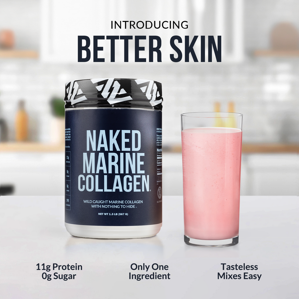 Marine Collagen Peptides Protein Powder - Marine Collagen Made for Convenient Daily Collagen Use