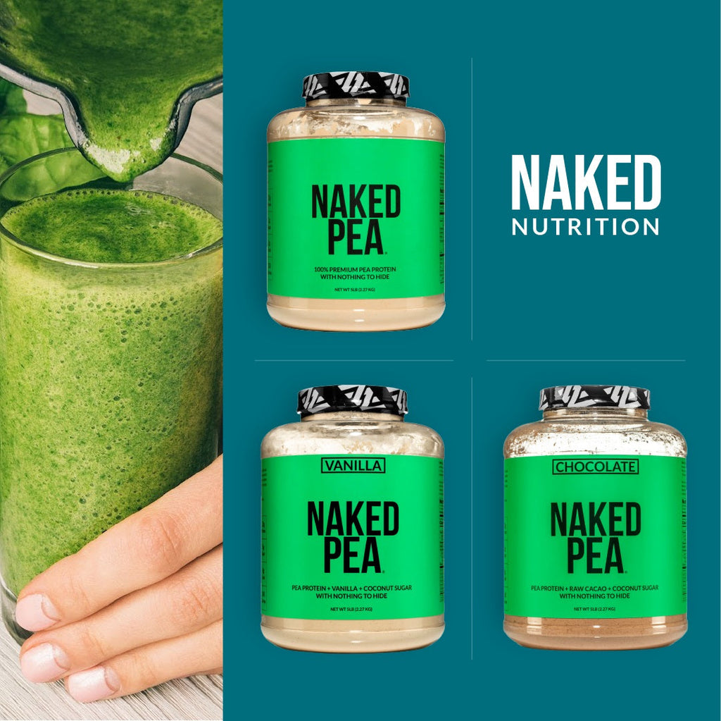 Vegan Protein Powder Sample Pack Made for Shakes, Smoothies and Recipes