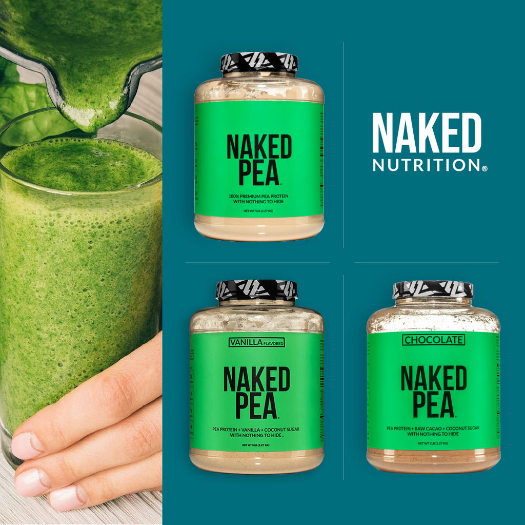 Vanilla Pea Protein Powder - Vanilla - Standard Size Made for Shakes, Smoothies and Recipes