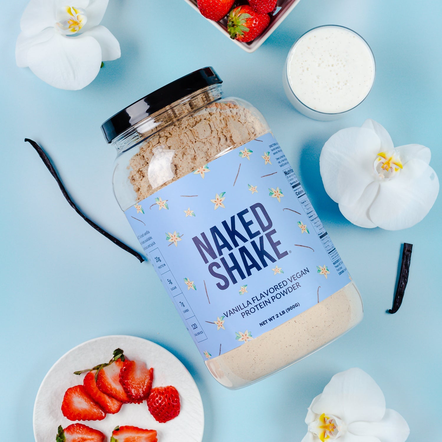 Vanilla Protein Shake - Vanilla Made for Quick and Simple Drink Routines