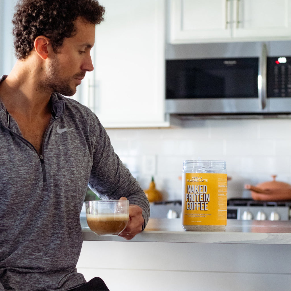 Vanilla Latte Protein Iced Coffee - Vanilla Latte Made for Quick Coffee - Based Protein Drinks