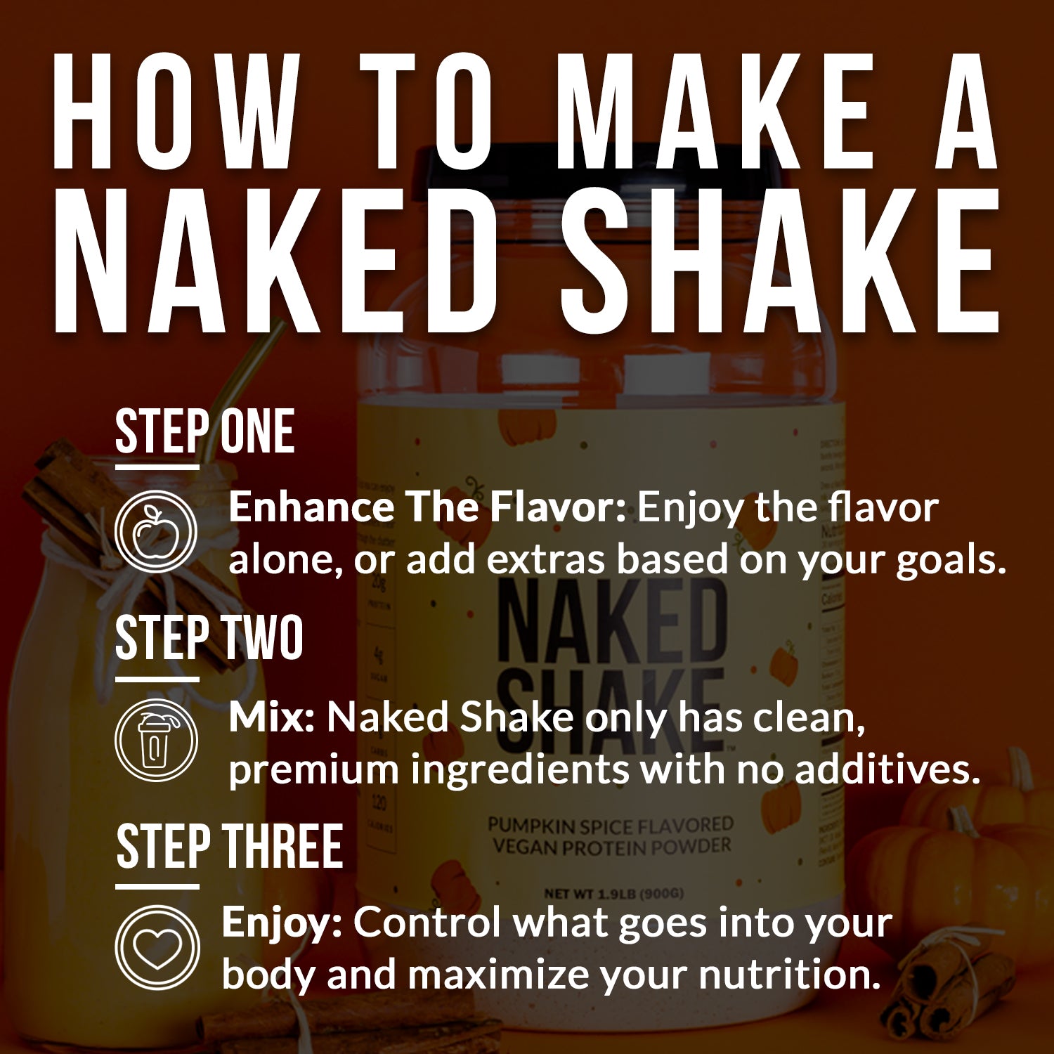 Pumpkin Spice Protein Shake - Pumpkin Spice Made for Quick and Simple Drink Routines