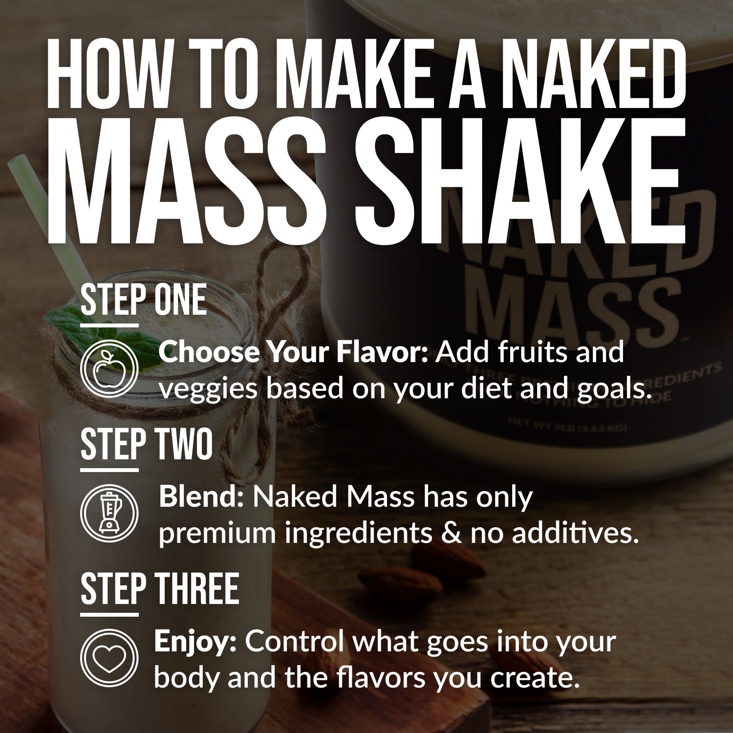 Strawberry Mass Gainer Protein Supplement - Strawberry for Straightforward High - Calorie Nutrition