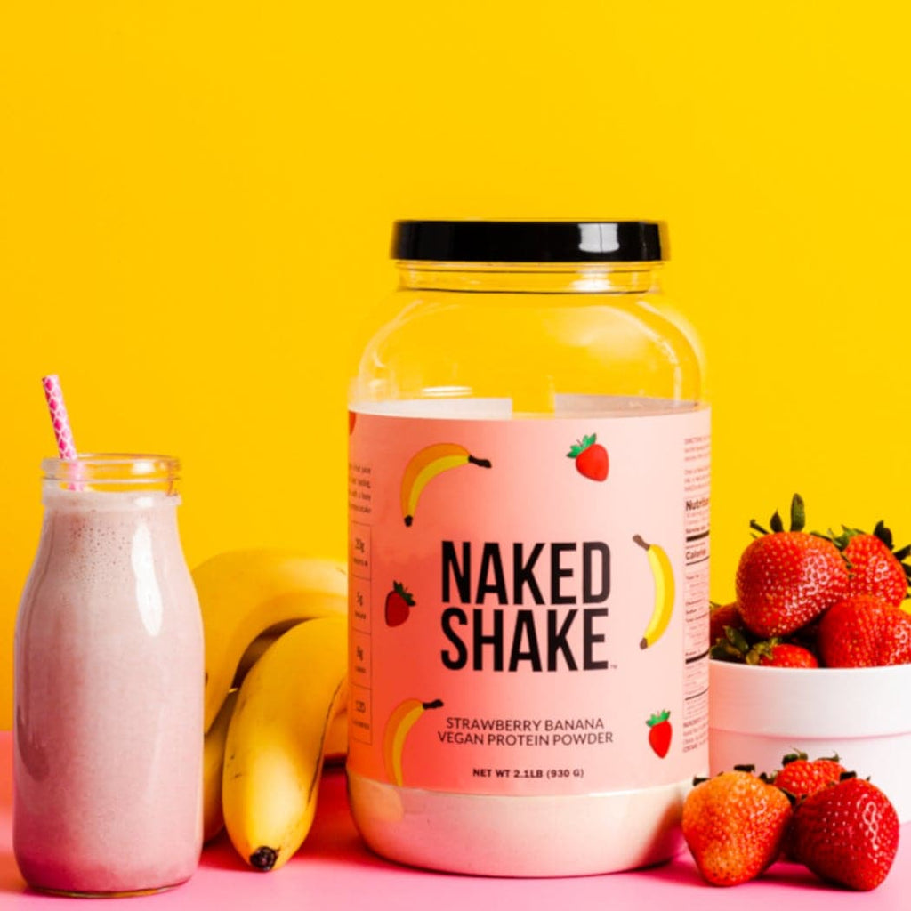 Strawberry Banana Protein Shake - Strawberry Banana Made for Quick and Simple Drink Routines