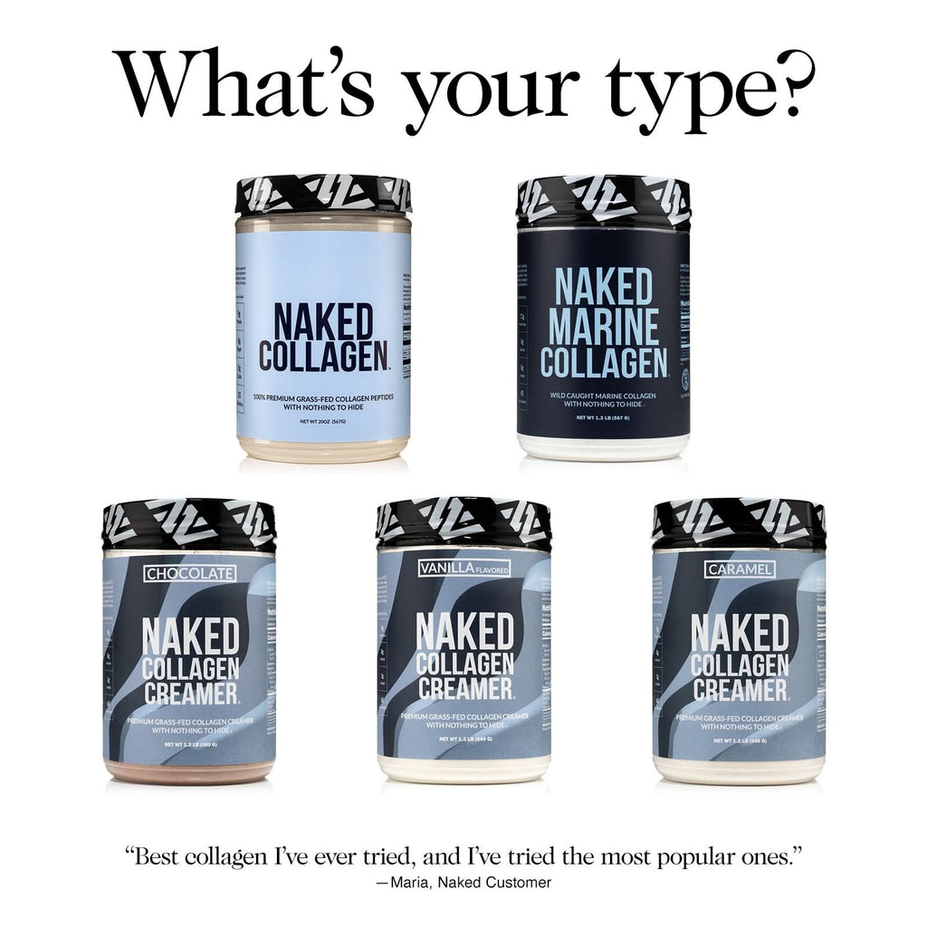 Marine Collagen Peptides Protein Powder - Marine Collagen Made for Convenient Daily Collagen Use