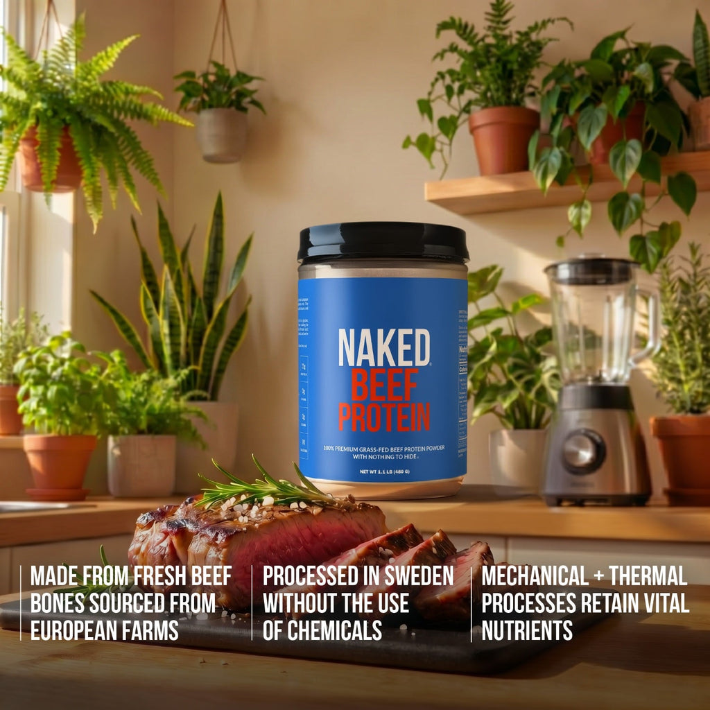 Beef Protein Powder - Unflavored Made for Shakes, Smoothies and Recipes