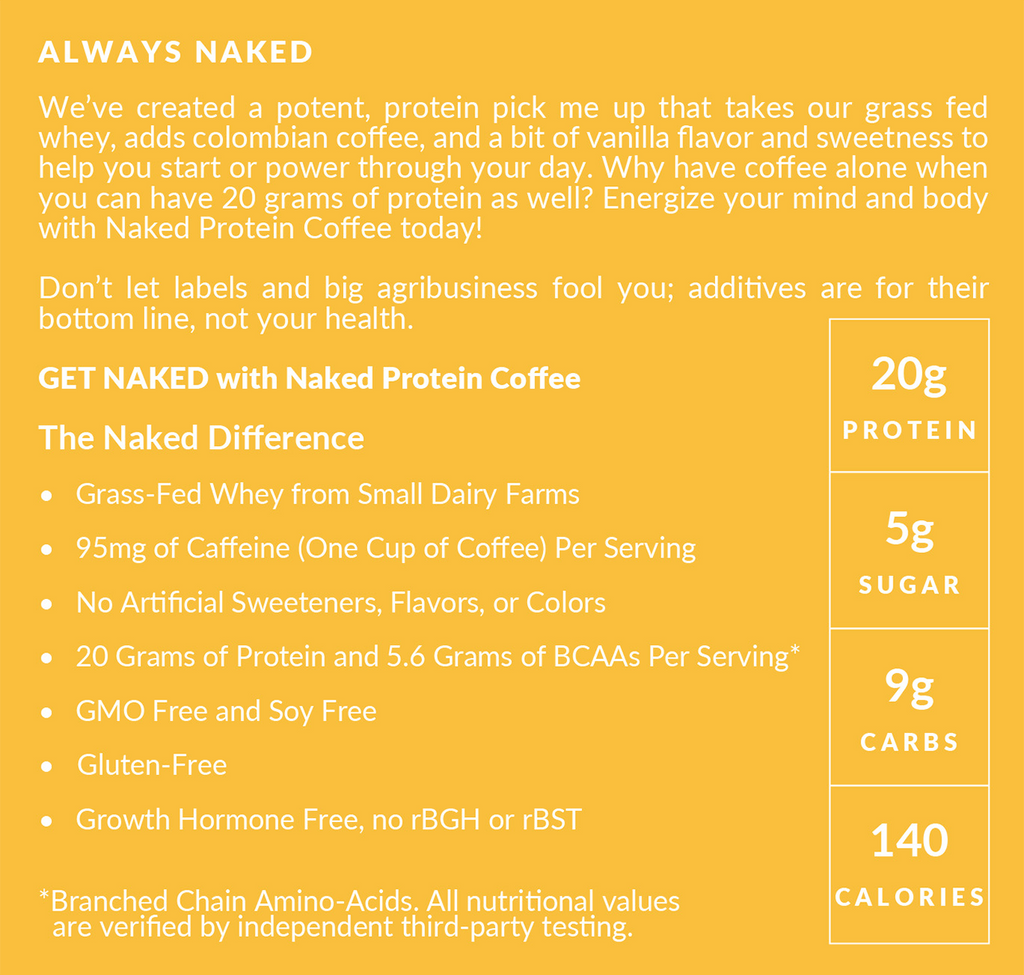 Vanilla Latte Protein Iced Coffee - Vanilla Latte Made for Quick Coffee - Based Protein Drinks
