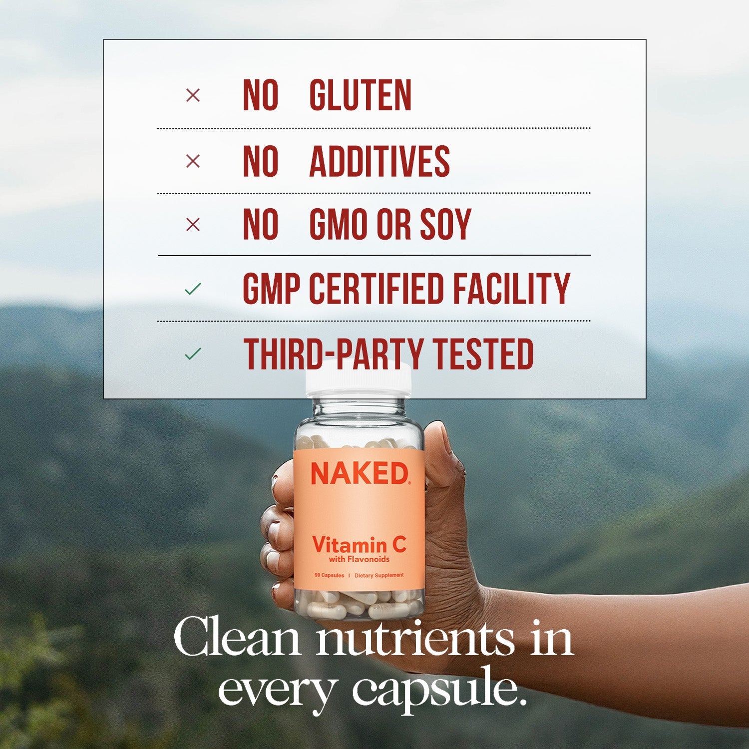 Daily Vitamin C Supplement - Vitamin C Made for Easy, Consistent Everyday Use