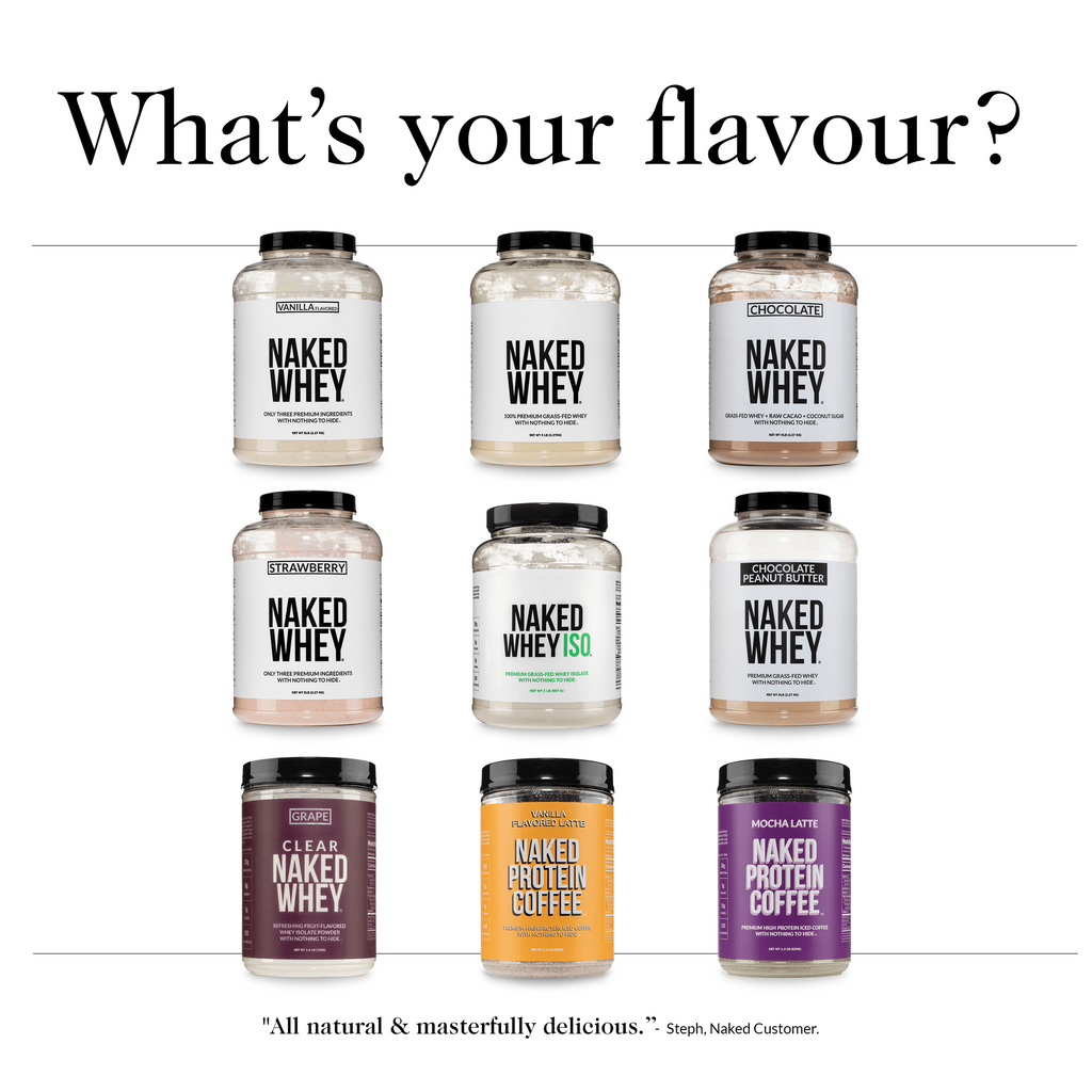 Grass Fed Whey Protein Powder - Unflavored - Compact Size Made for Shakes, Smoothies and Recipes