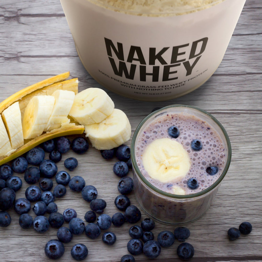 Grass Fed Whey Protein Powder - Unflavored - Bulk Size Made for Shakes, Smoothies and Recipes